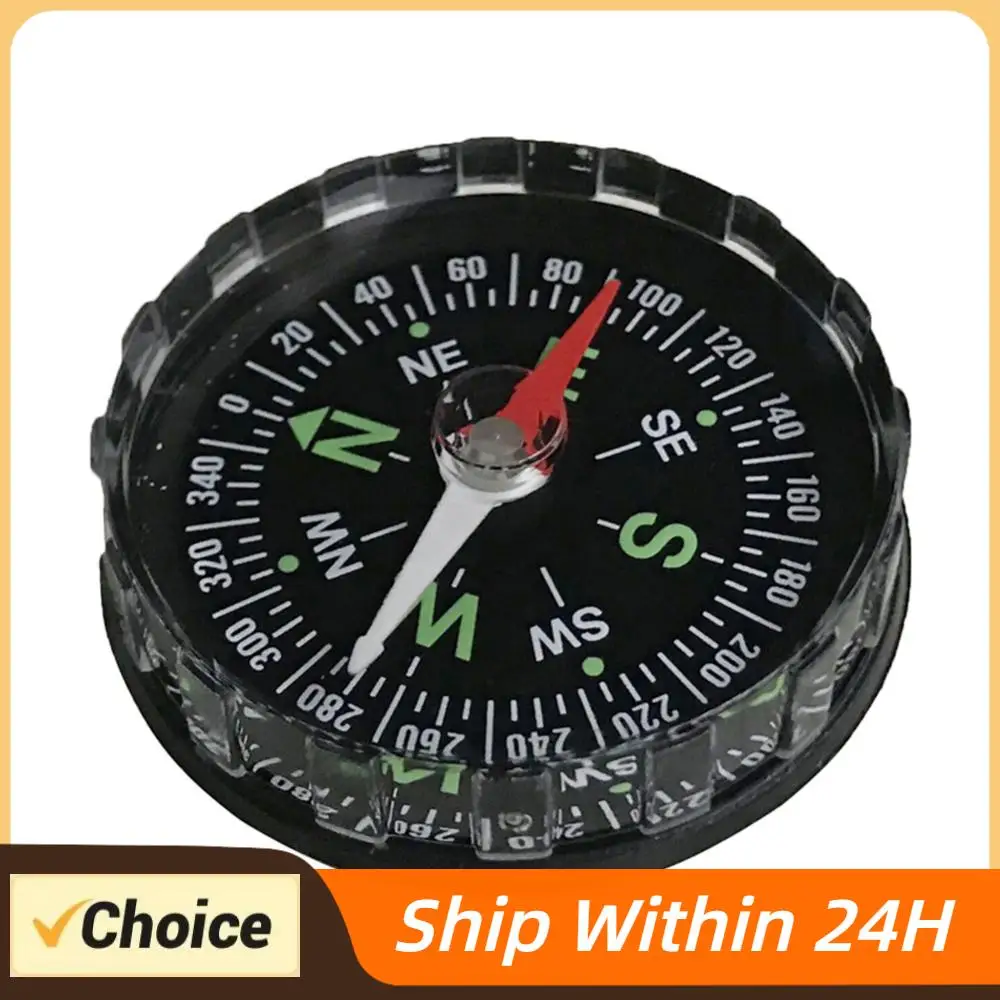 

Карманный мини-компас 45 мм для активного отдыха, кемпинга, походов, выживания, навигации, с кнопочным дизайном, инструмент для ориентирования