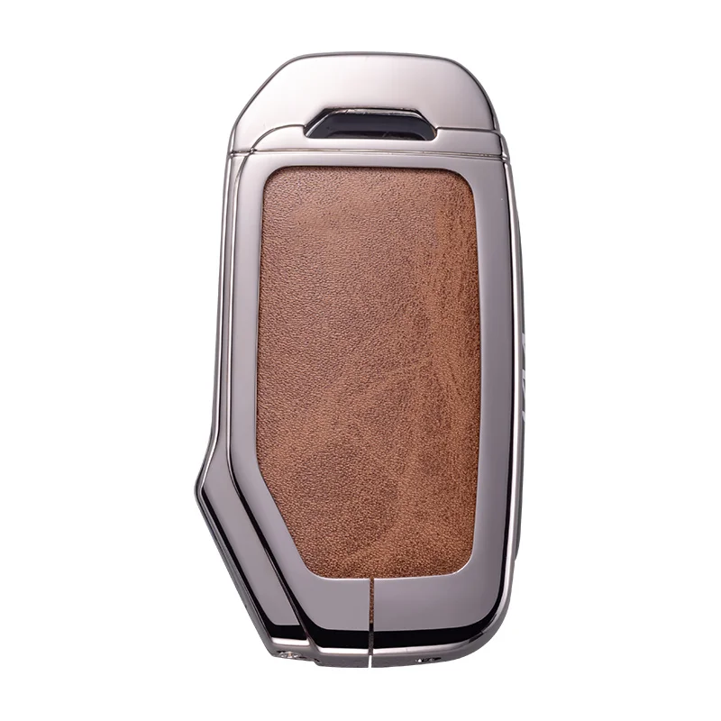 Car Zinc Alloy Key Case Cover Holder Chain For KIA K5 Sorento MQ4 Sportage Seltos Ceed Niro EV Telluride Cerato Soul Proceed view 5