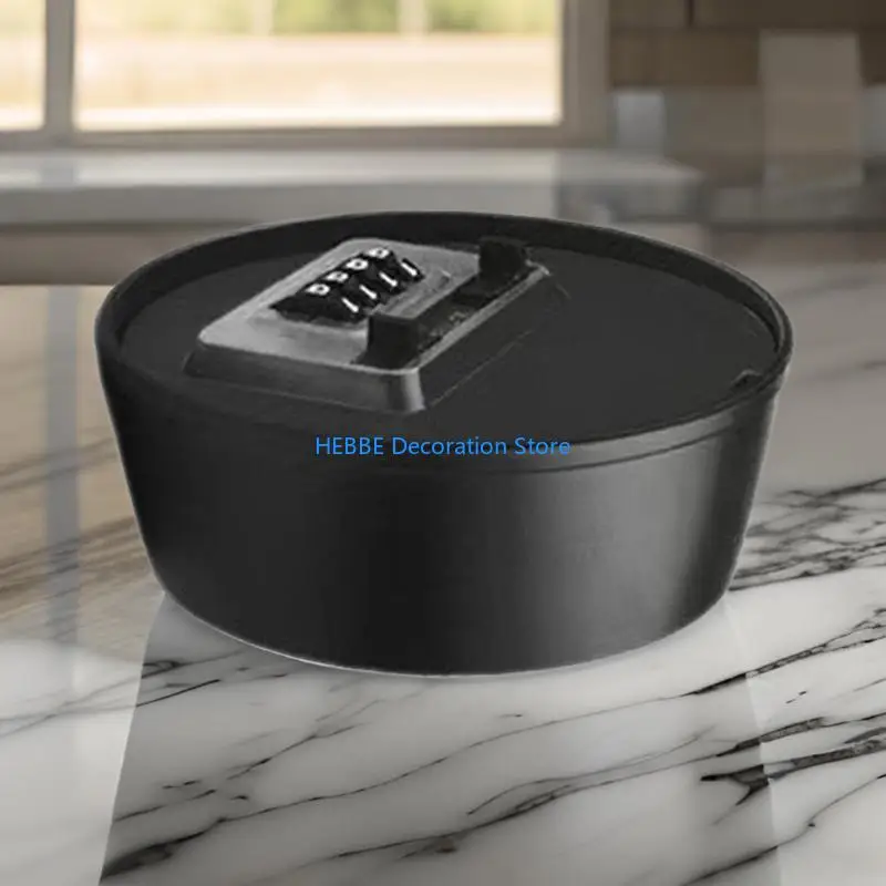 B0KC Hiddens Safe for Personal Items and Valuables with Secure Lock Cash Storage Box