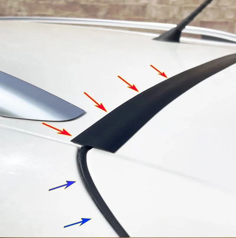 Auto Gummi Dicht Streifen Auto Stamm Deckel Lücke Dichtung Streifen Fließheck Oberen Rand Trim Auto Auto Staubdicht Dichtstoff Für Auto SUV – Detail 12