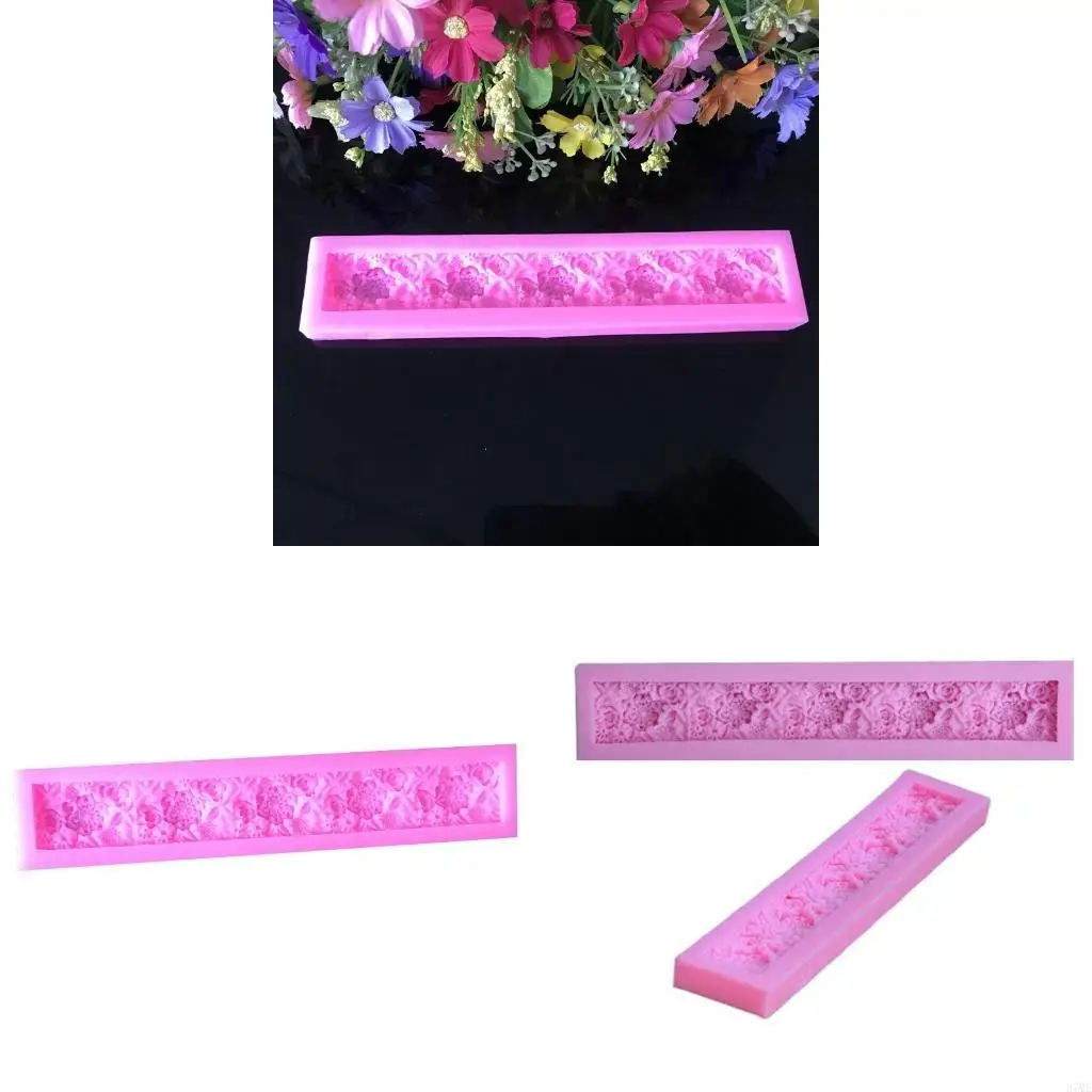 37ME DIY Handmade Silicone Fondant Mold Exquisite Flower Chocolate Sugar Craft Gum Paste Mold DIY Resin Crafts Durable