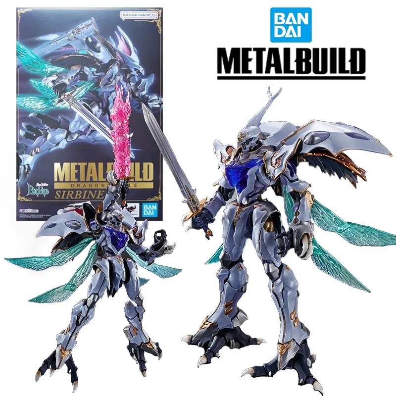 Bandai Namco Metal Build Dragon Scale Sirbine Aura Battler Dunbine 18Cm Anime Original Action Figure Model Toy Gift Collection