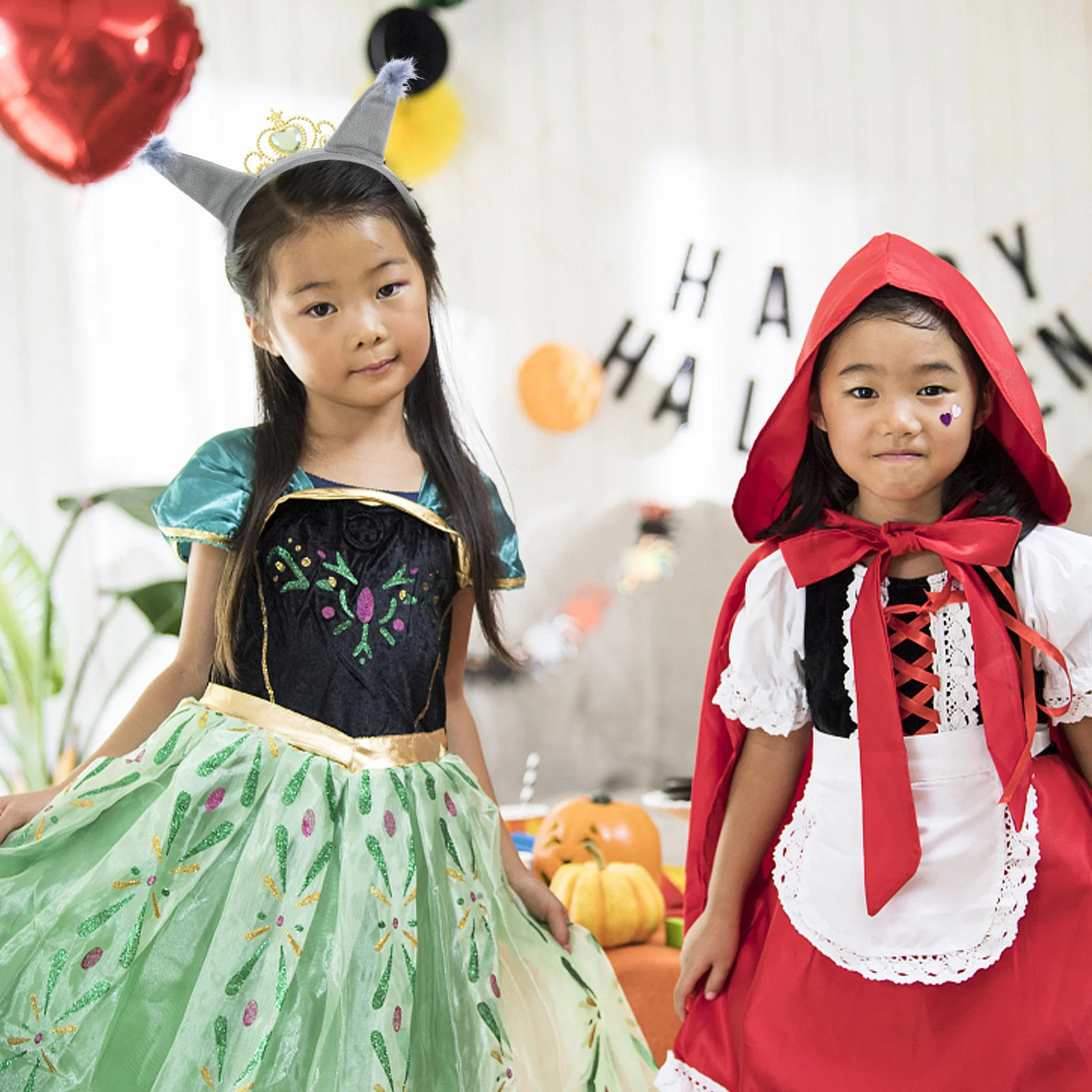 1 세트 다람쥐 의상 머리띠 꼬리 세트 부드러운 소재 동물 액세서리 코스프레 휴일 파티 공연 사용에 이상적