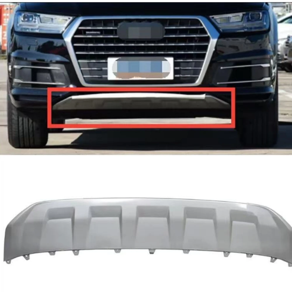 

Front lower splash cover bumper molding valance OE 4M0807733D For 2017-2019 Audi Q7