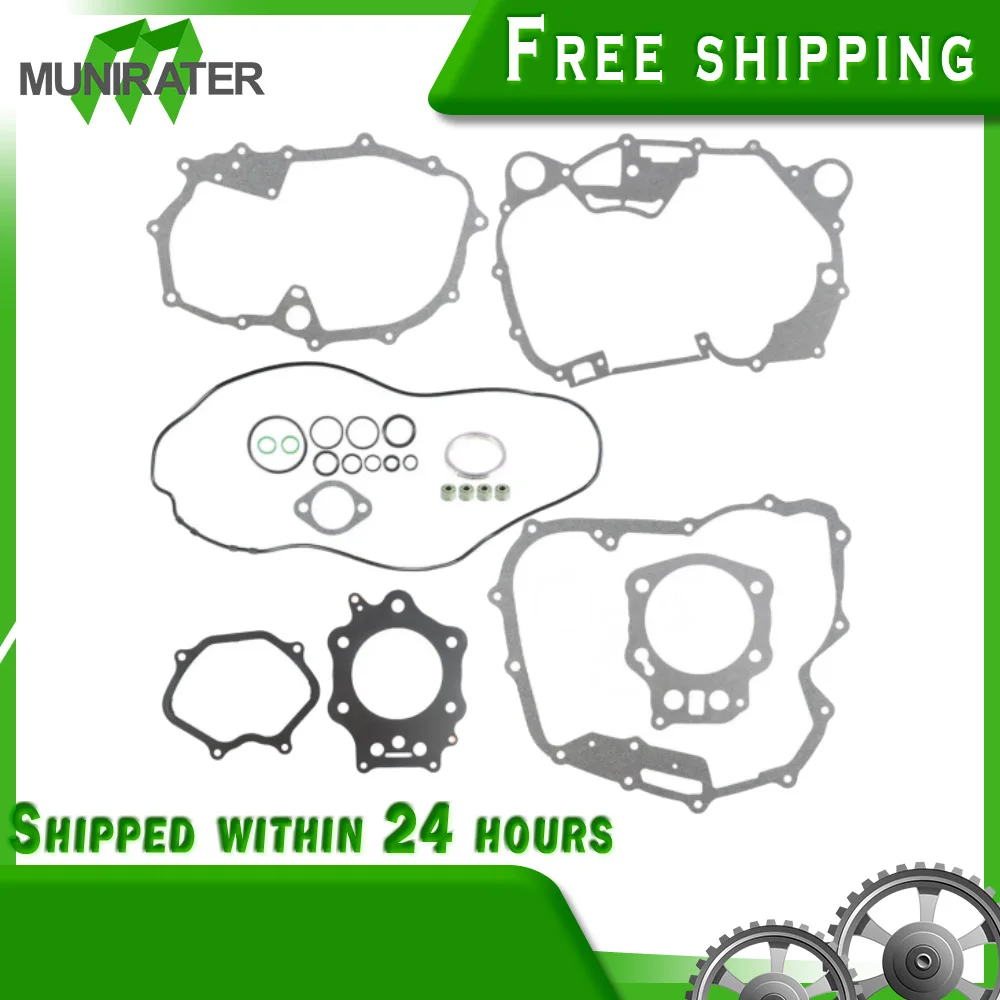 

Complete Full Gasket Kit Set For 1998-2004 Honda Foreman 450 4x4 S/ES ATV