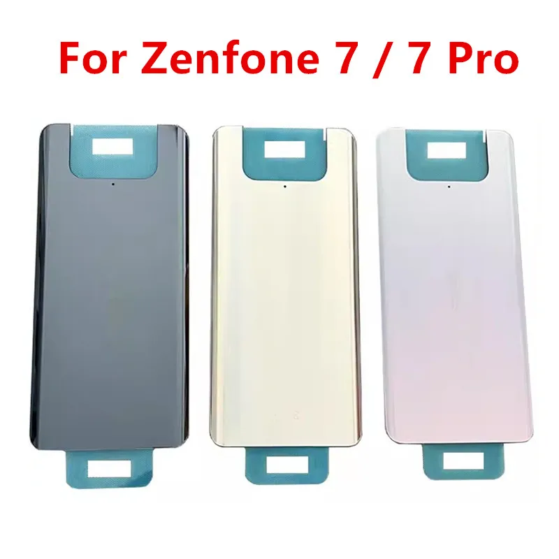 

Rear Housing For Asus Zenfone 7 ZS670KS 7Pro ZS671KS 6.67" ZF7 Battery Back Cover Repair Replace Phone Door Case