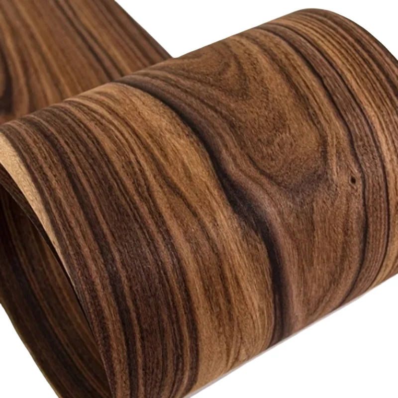

0.5mm Natural Rosewood Veneer Sheet for Guitar Musical Instrument Craft DIY Furniture Cabinet Door Decor Panel Veneer L:250X20cm