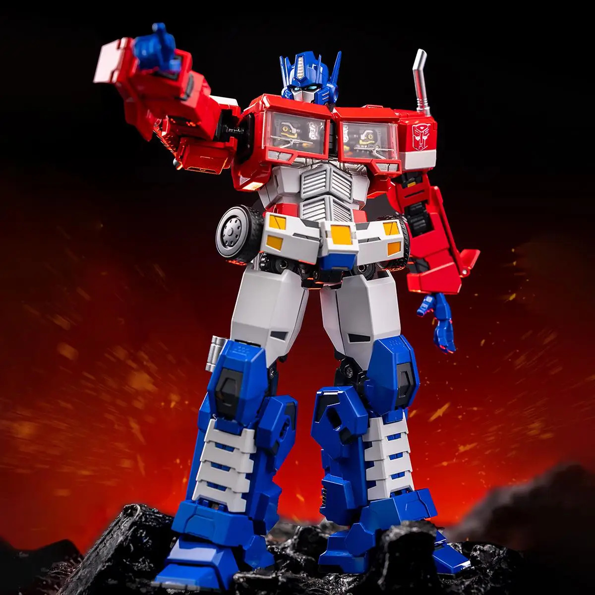 متوفر في المخزون Unix Square × Qianzhiren ألعاب متحولة OP Commander Autobot نموذج مجموعة شخصيات الحركة هدية #3