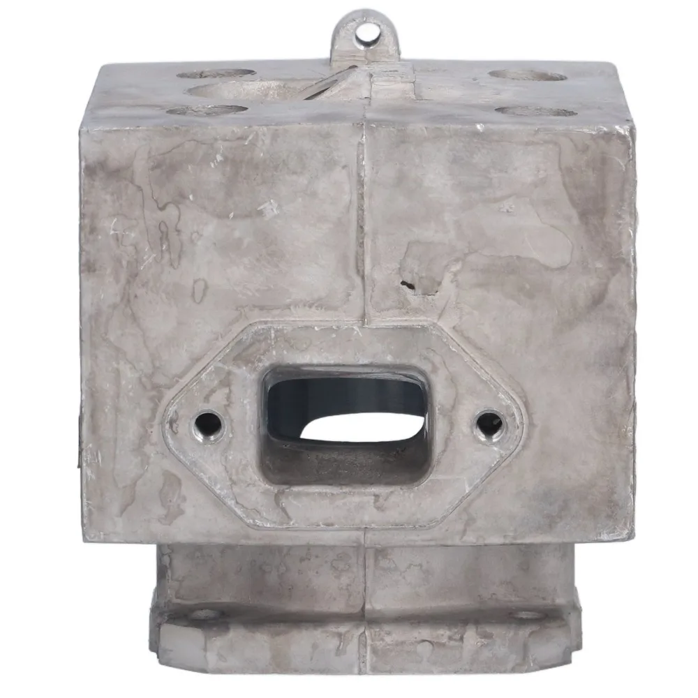 Silver Cylinder Piston Kit Metal Easy to Install Piston Replacement Kit Compact Chainsaw Piston Kit for BR400 BR420 BR380 SR420