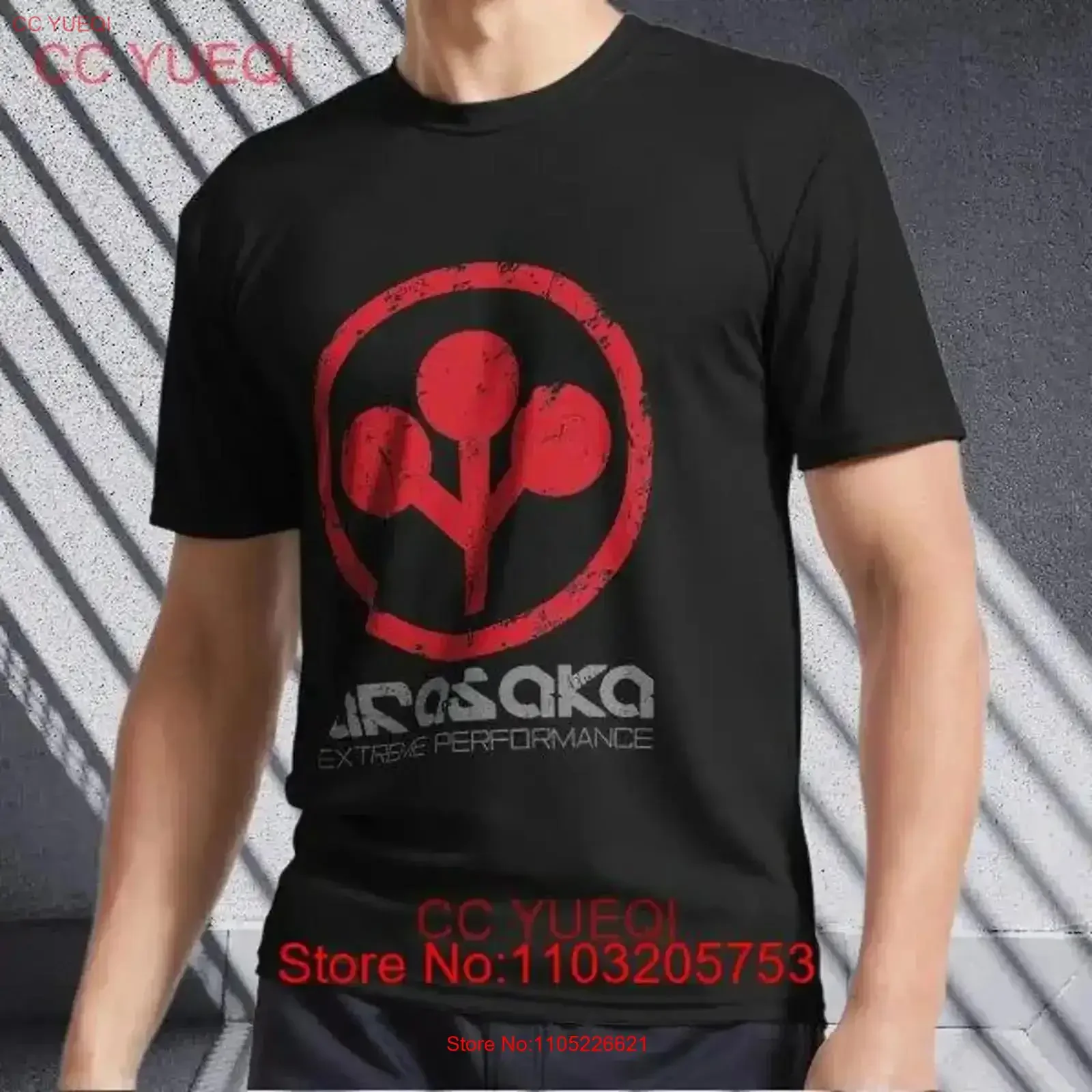 

Футболка с логотипом BEST ONE Distressed Arasaka Corp, забавная, размеры от S до 5XL, винтажная, повседневная, универсальная, растянутая, мужская, винтажная