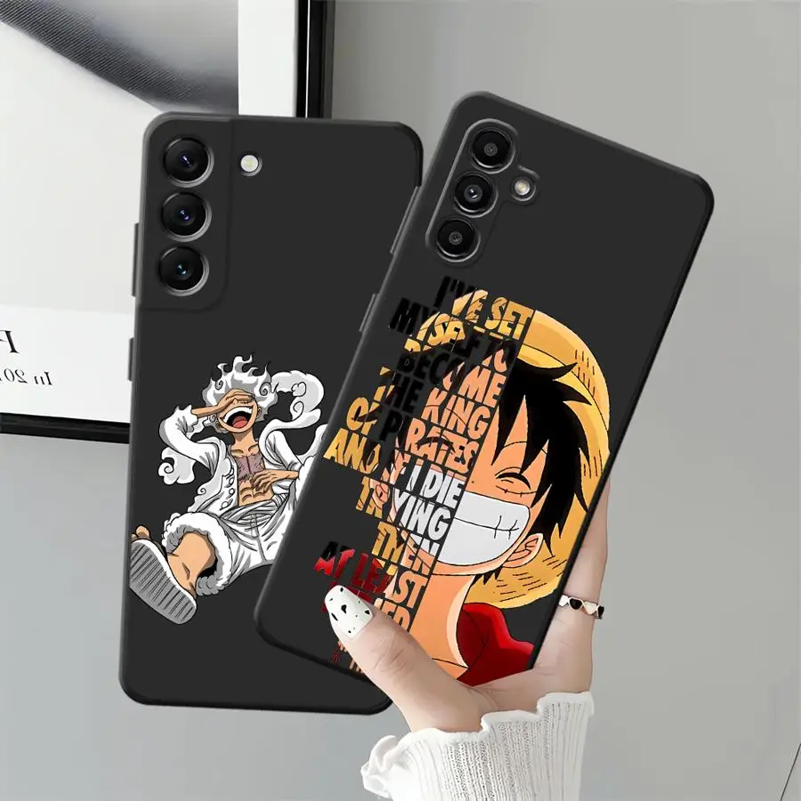 Casing Anime untuk Samsung Galaxy A72 A73 A54 A71 A12 A13 A22 A23 A51 A52 A14 A15 A35 A41 A24 A31 A16 A21s A33 A34 Penutup Ponsel Lembut