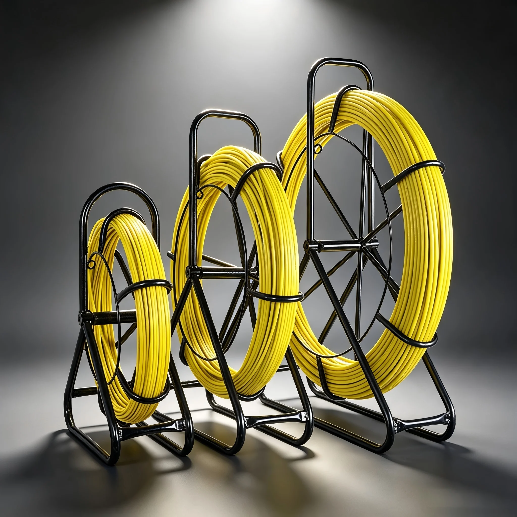 4/5/7mm Fiberglass Duct Rodder Electrical Wire Threader Cable Puller Optical Fiber Cable Duct Pulling Tool