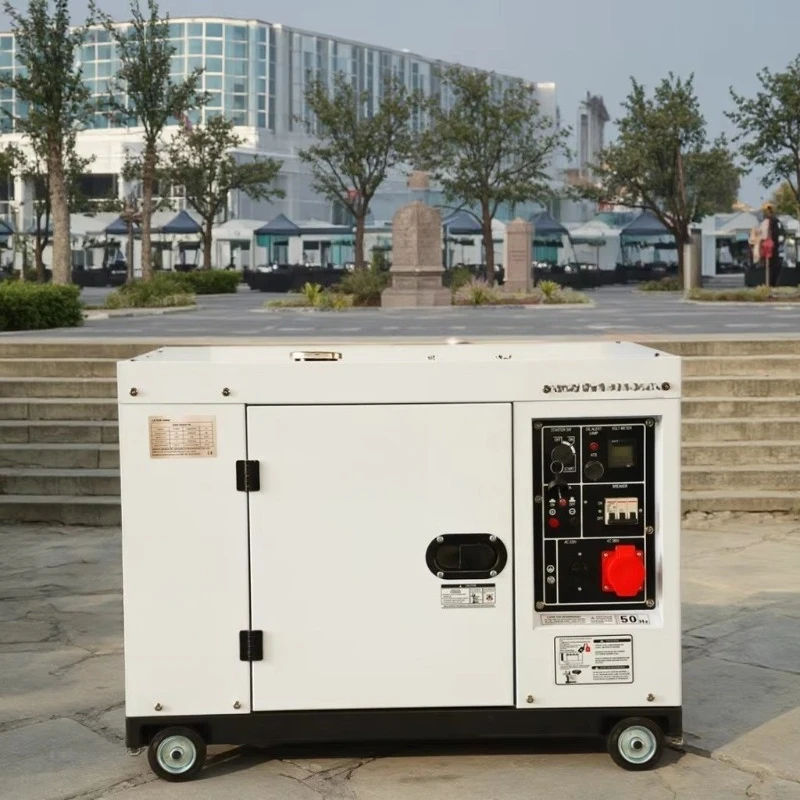 5KVA 8KVA 10KVA 12KVA 15KVA 20KVA Ultra-quiet diesel generator set Low noise 1 phase 3 phase portable diesel generator 20kw 10kw