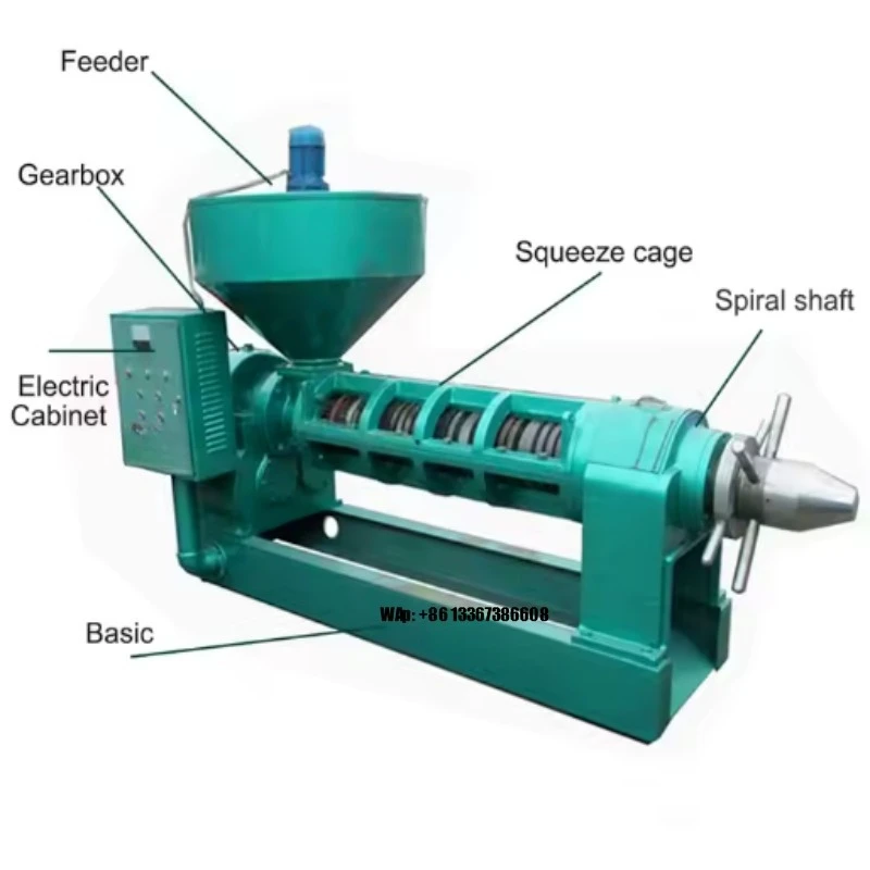 Olive Sesame Peanut Sunflower Coconut Palm Oil Processor 168 Extraction Press