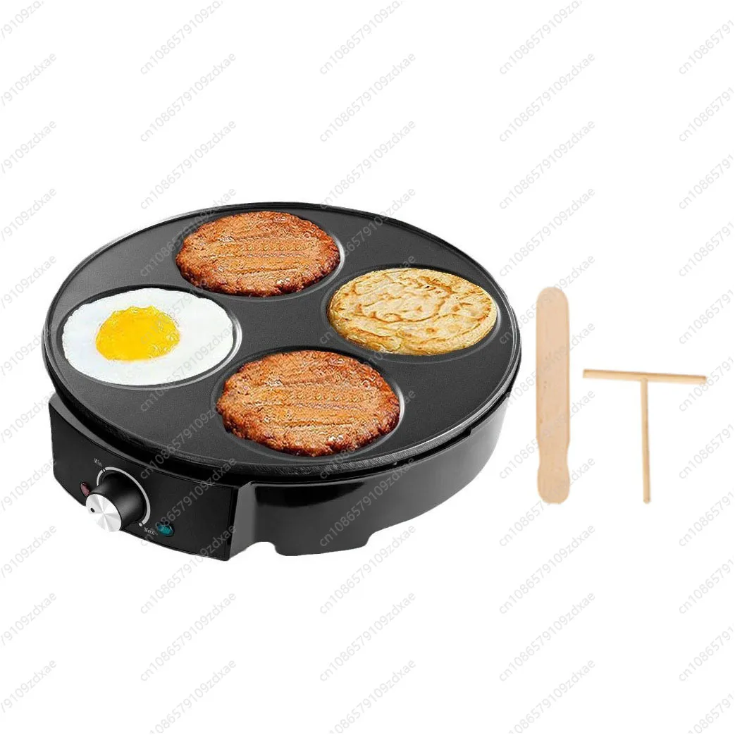 

Household pancake machine electric cake pan, frying and baking integrated, easy to make steaks, burgers, sandwiches