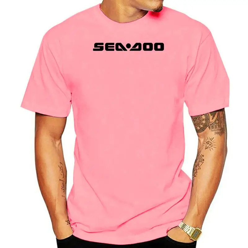 Sea-Doo T Shirts Summer Short Sleeve  Sea Doo Seadoo Moto T-Shirt Mans Tshirt Tops Tees