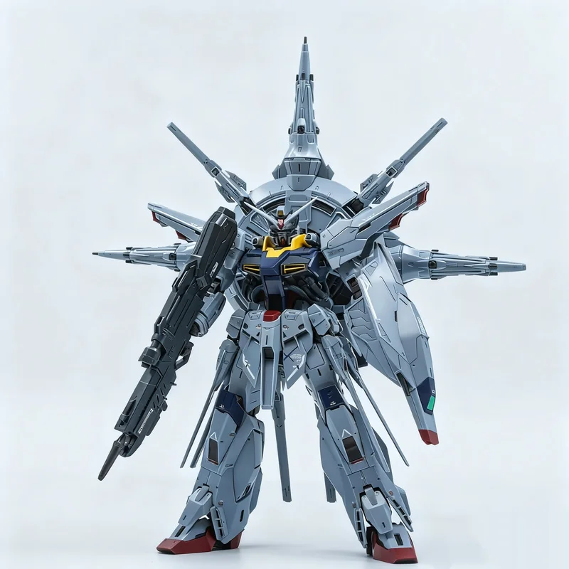 

Комплект модели Providence MG 1/100 с подставкой для водяных наклеек, полностью шарнирный мобильный костюм, сборка аниме, Коллекционная фигурка, подарочная игрушка