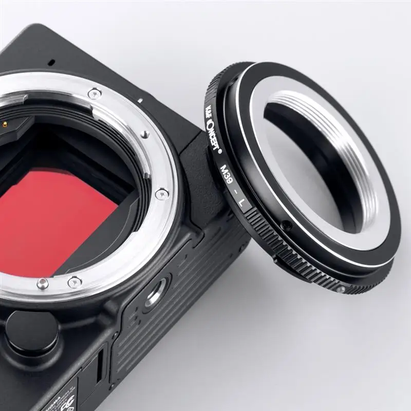 K&F CONCEPT M39-L M39 Screw Mount Lens to L Mount Adapter Ring for M39 Mount to Sigma Leica Panasonic L mount Camera