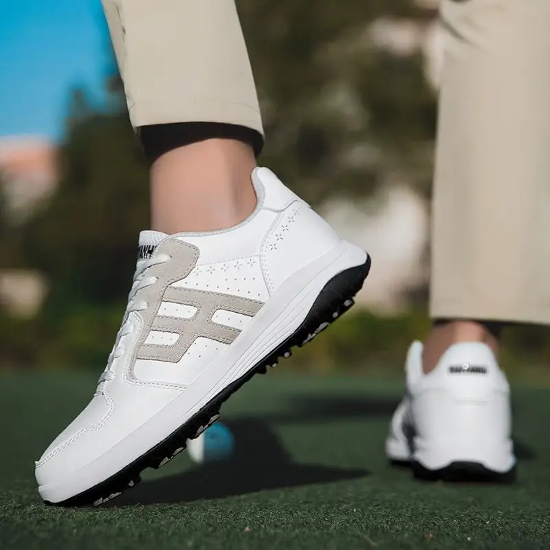 2026 New Arrival Golf Shoes For Mens Non-Slip Golf Training Shoes Mans Lawn Walking Shoes For Men Top Quality Men Gym Sneakers