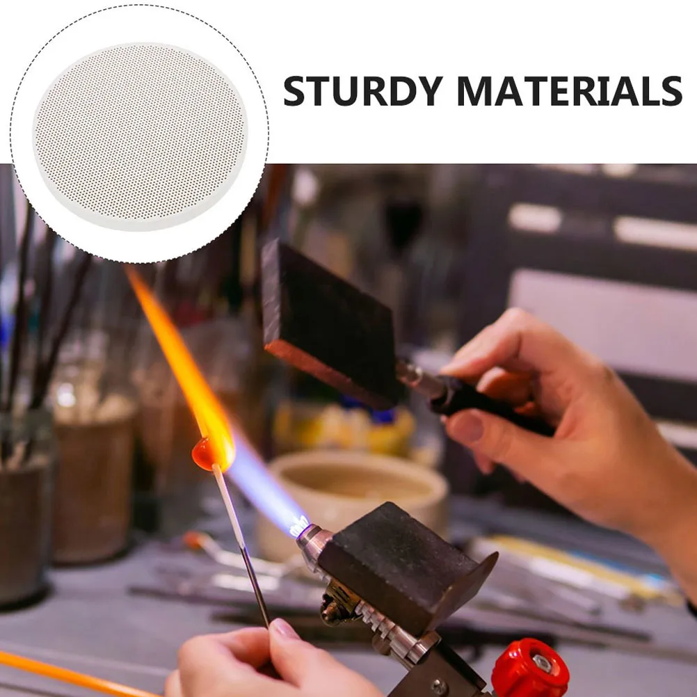 

2pcs Refractory Brick Welding Tools Soldering Boards for Jewelry Making High Temperature Resistant Large Surface Honeycomb