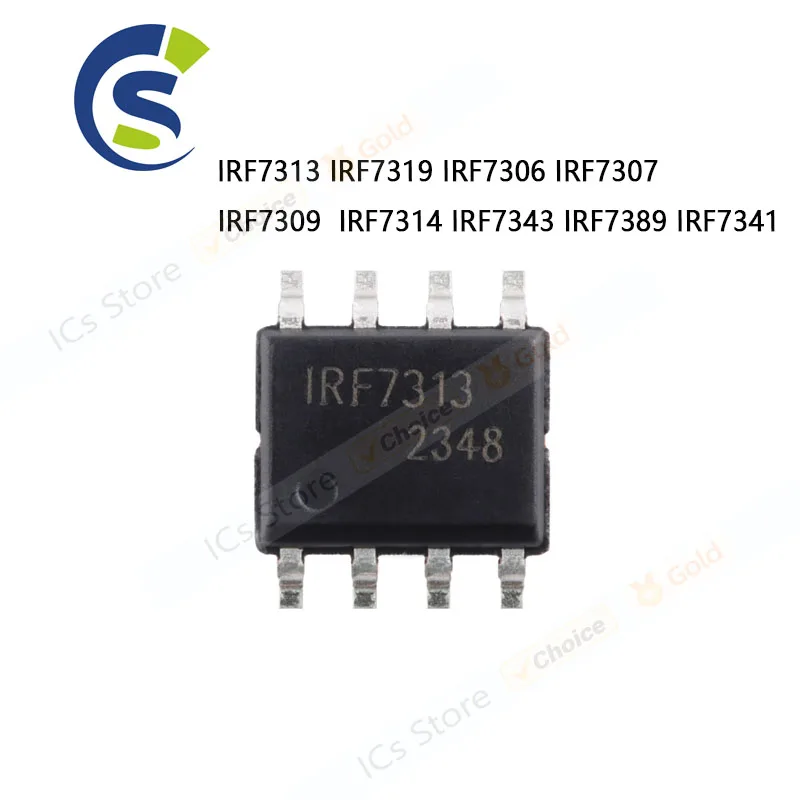 10PCS F7319 F7306 F7307 F7309 IRF7313 F7313 F7314 SOP-8 IRF7341 IRF7319 IRF7306 IRF7307 IRF7309 IRF7314 IRF7343 IRF7389 IRF7341