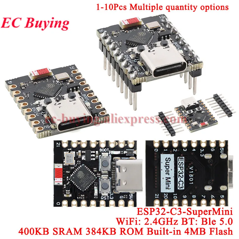 1 szt.-10 szt. Płytka rozwojowa ESP32-C3-SuperMini ESP32C3 Wi-Fi Bezprzewodowy 2.4G WiFi Ble Programowanie Nauka Sterowanie Moduł Centralny