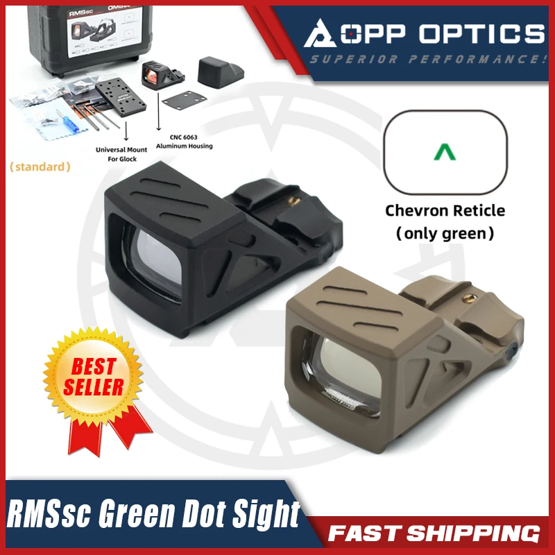 

Прицел Airsoft RMSsc Reflex Mini с зеленым точечным целеуказателем