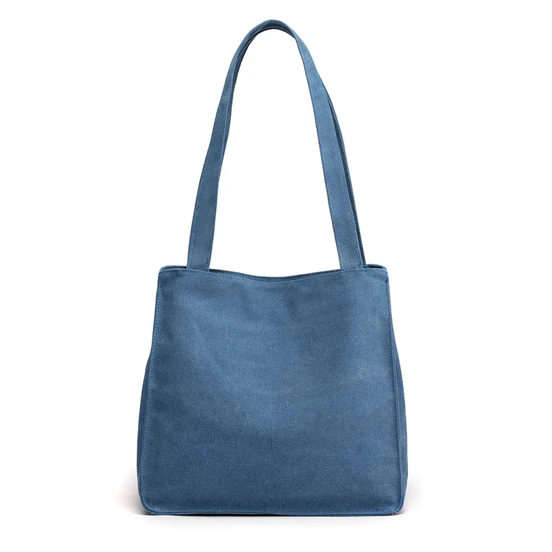Large Capacity Canvas Shoulder Bag Women's Tote Bag Street Style Trendy Bag for Women Summer Hot Sale Of The Season School Ba...