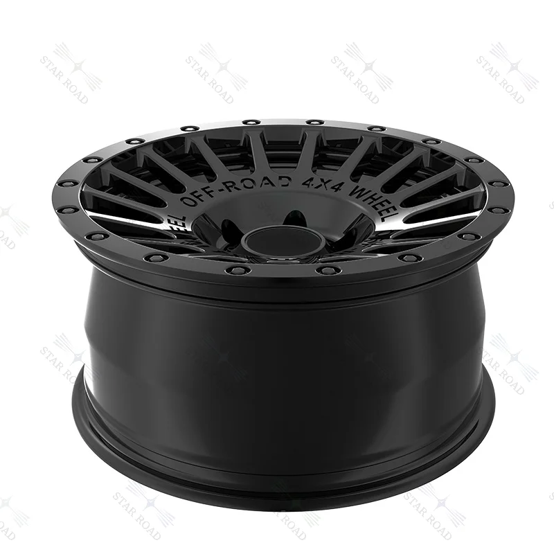 RCSR Diep Concave Chroom Brons Zwart Heldere Afwerking Gesmeed Wiel Aluminium Luxe Velg voor Land Rover Wrangler Tundra Raptor