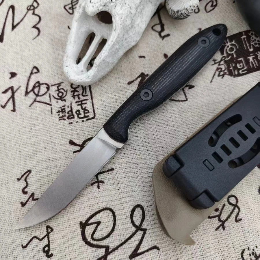 

Многофункциональный походный нож EDC Jungle с фиксированным клинком и рукоятью G10, незаменимый для кемпинга и путешествий, с ножнами K-типа