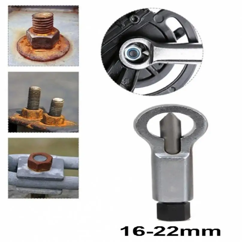 

16-22mm Damaged Rusty Nut Splitter Spanner Cracker Separator Nut Breaker Tool Manual Remover Extractor Hand Splitting Tool