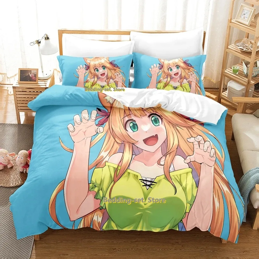 Beast Tamer Bedding Set Single Twin Full Queen King Size Bed Set Adult Kid Bedroom Duvetcover Sets 3D Print Anime Bed Sheet Set