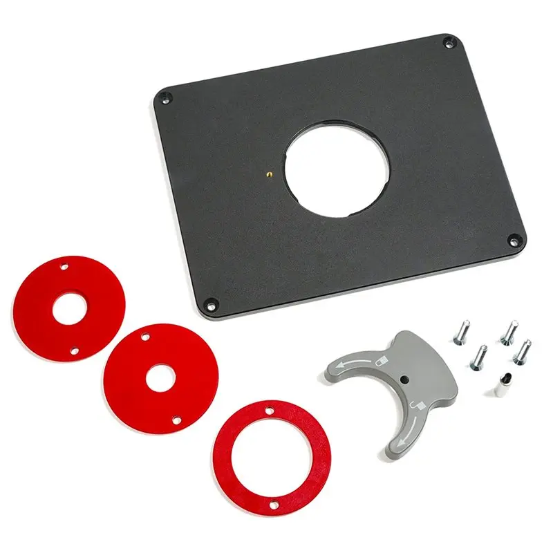 [new-abag】-table-insert-plate-kit-for-prs4038-precision-router-machine-undrilled-235mm-x-298mm-for-triton-m0f001-tra001-7500