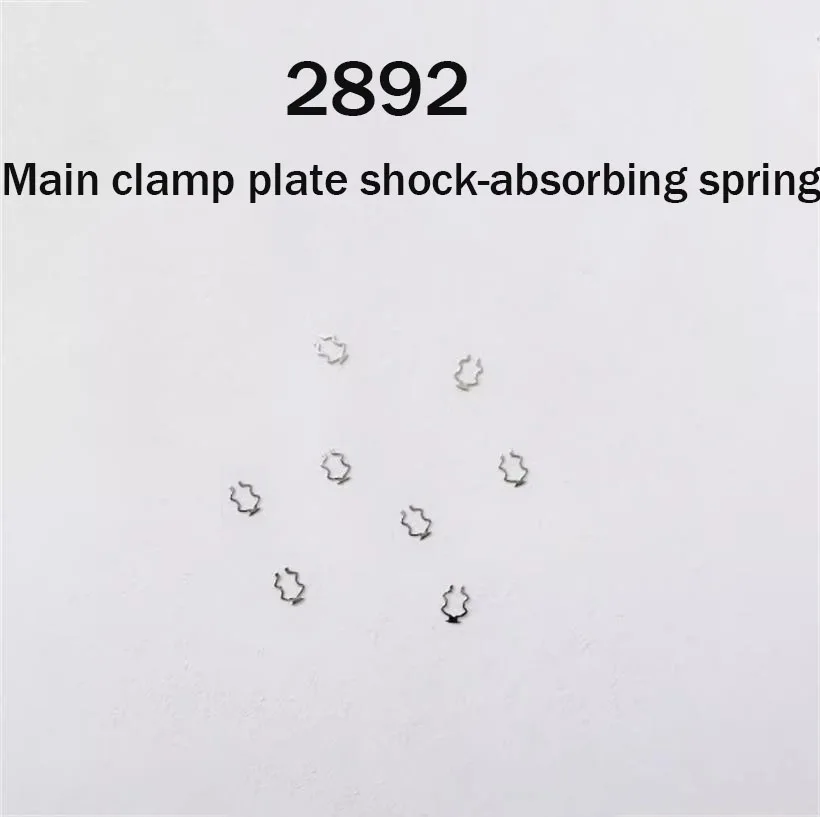 Watch Accessories Suitable For 2892 Mechanical Movement Main Clamp Plate Shock-Absorbing Spring Watch Repair Parts