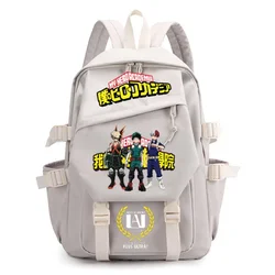 My Hero Academia Backpack Teenarges School Book Bag Anime Students Unisex Boys Girls Shoulder Laptop Travel Mochila