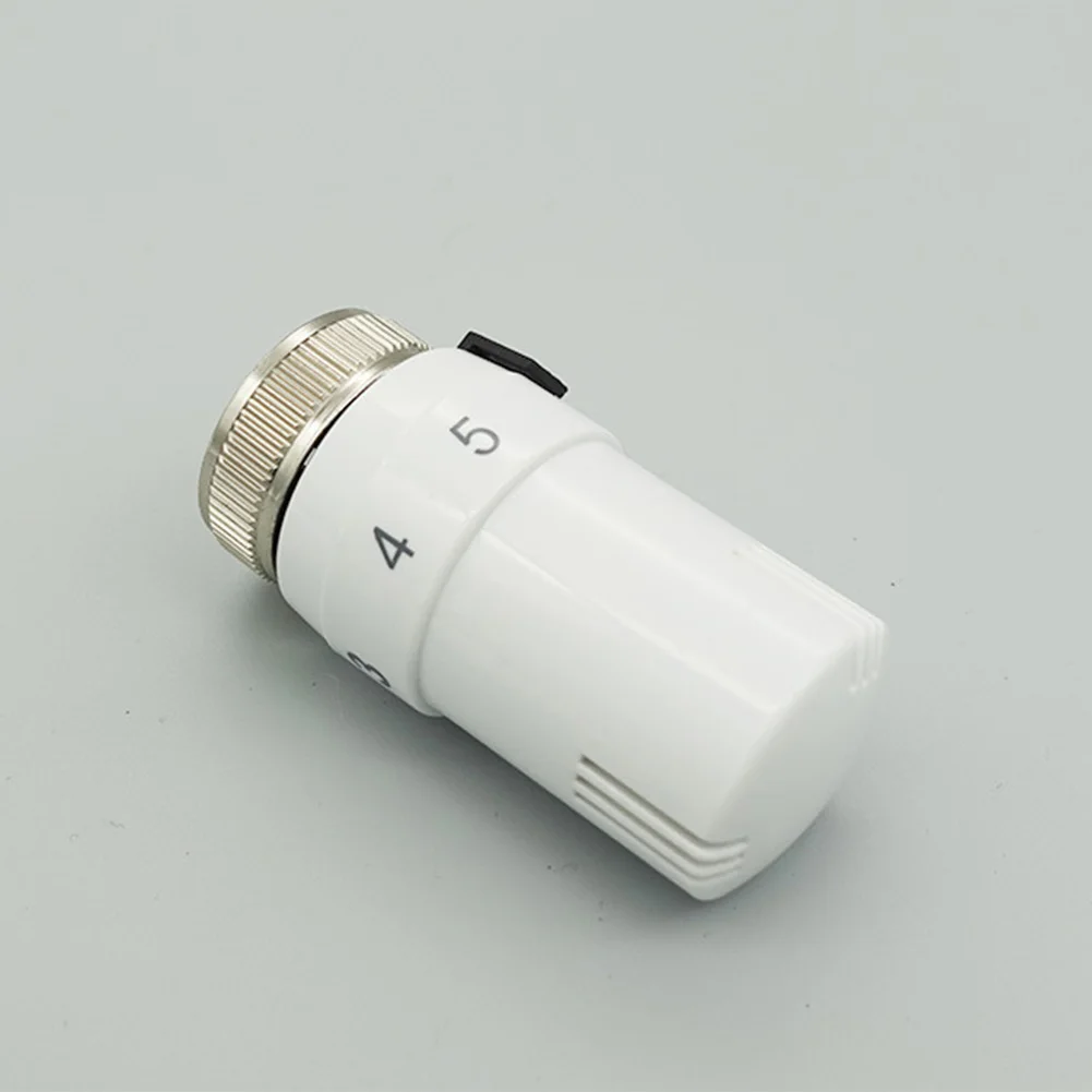

Radiator Valve for Water Heating Systems Featuring Temperature Lock and M30 x 1 5 Threaded Connection for Easy Installation