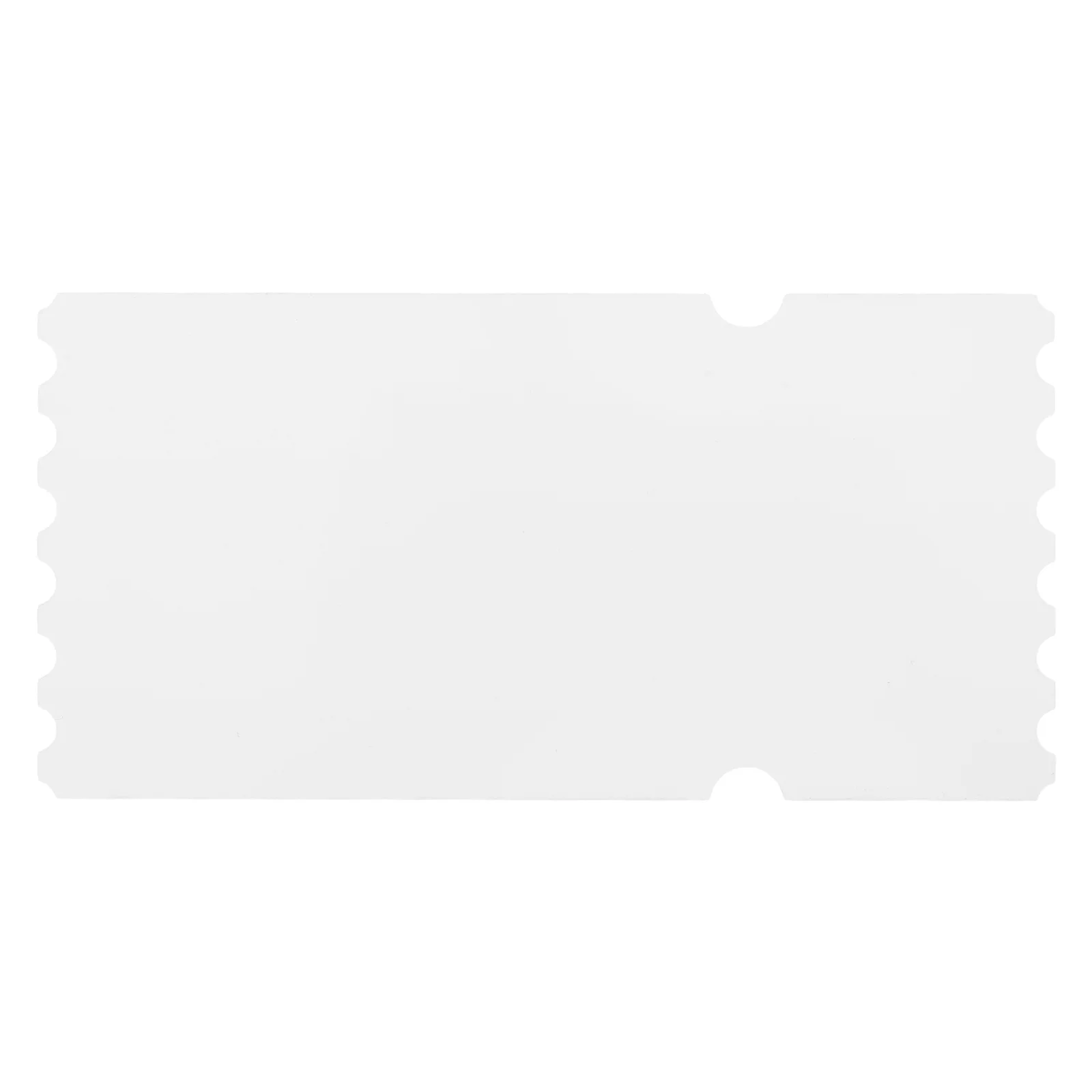 

Double-Sided Black Plastic Concert Ticket Blank Pet Sublimation Heat Transfer DIY Printable Cards for Concert Event Sublimation