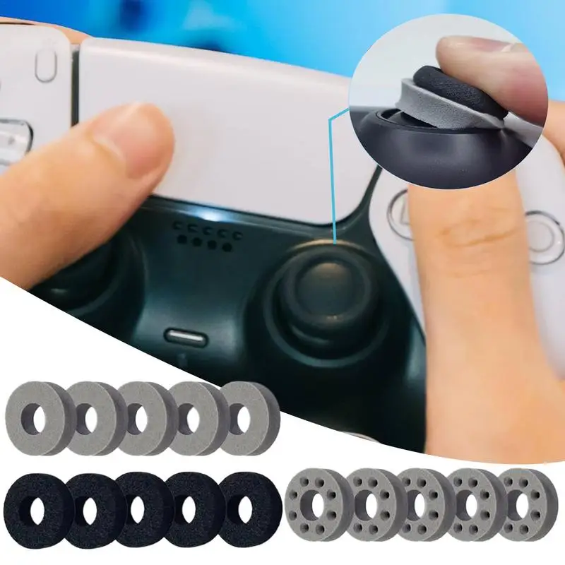 Game Console Motion Control Rings 15X Precision Assistant Rings Game Controller Thumbstick Analog Stick Aim Cover Joystick Ring