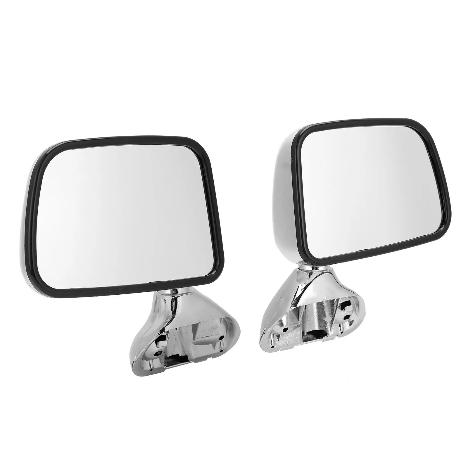 Car Door Mirrors Pair Car Door Rearview Mirror Electroplated Driving Security Fit for hilux 1988-2005 Driver Side Door Mirror