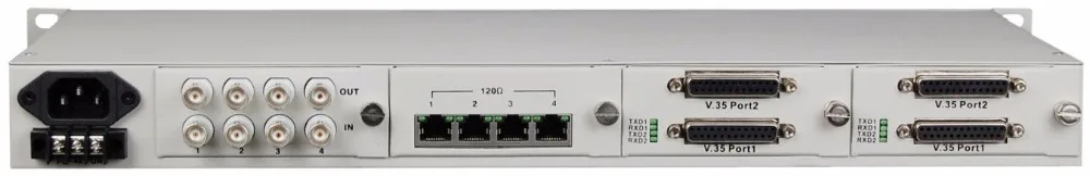 PDH MUX 1+1 proteção de fibra óptica 19'polegadas 16 linhas E1 pdh