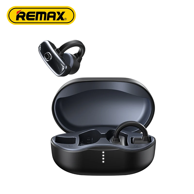 Remax Openbuds P2 Clip-on Bone Conduction Wireless Earbuds for Music & Call Bluetooth 5.4 Headphone Earphone  IPX4 Waterproof