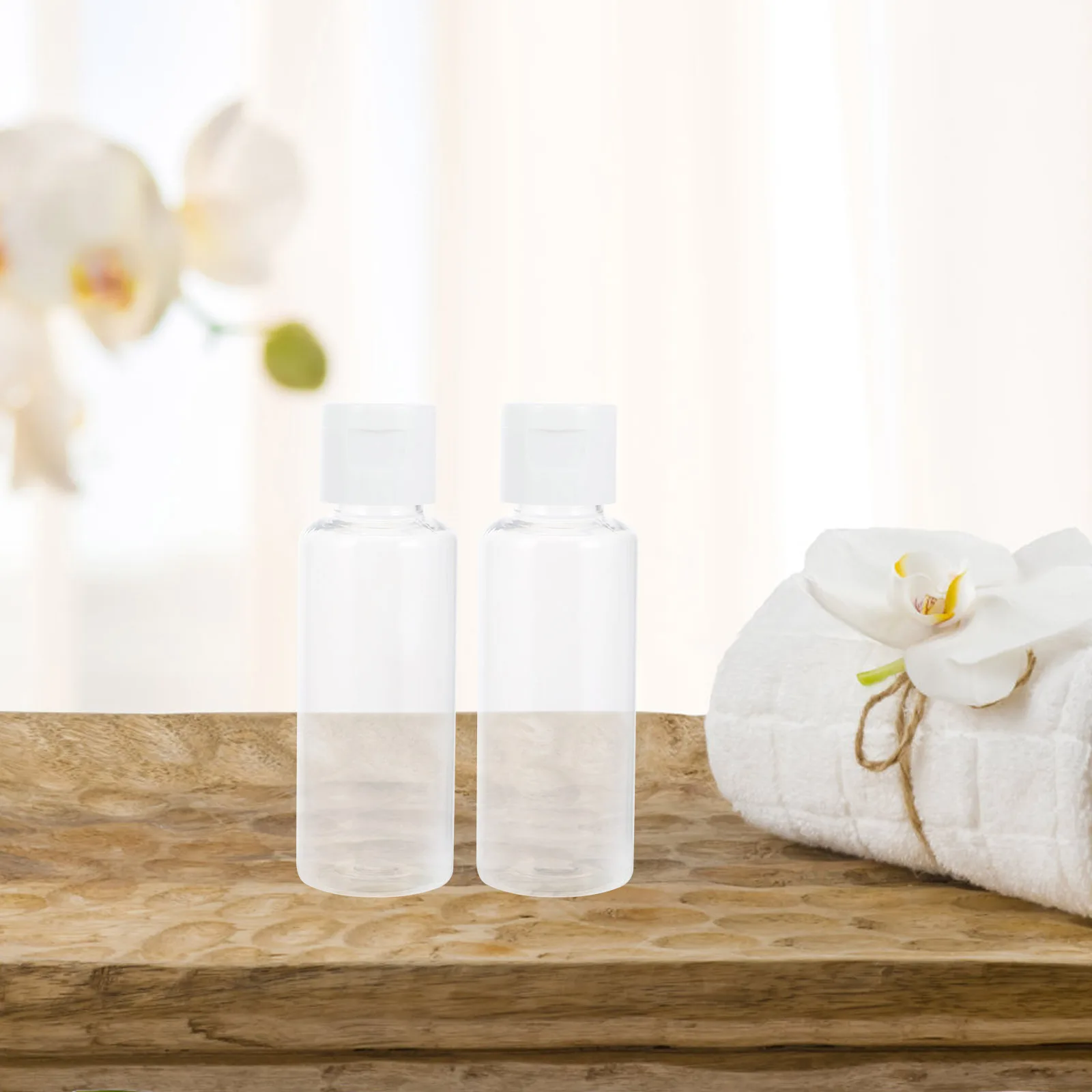 

24pcs Travel Bottles Plastic Refillable Squeeze Containers For Toiletries Shampoo Lotion Body Wash Portable For Outdoor Vacation