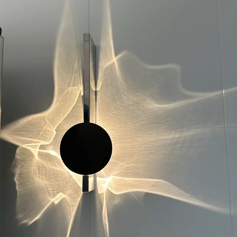 

New, rotating, living room, background, wall lights