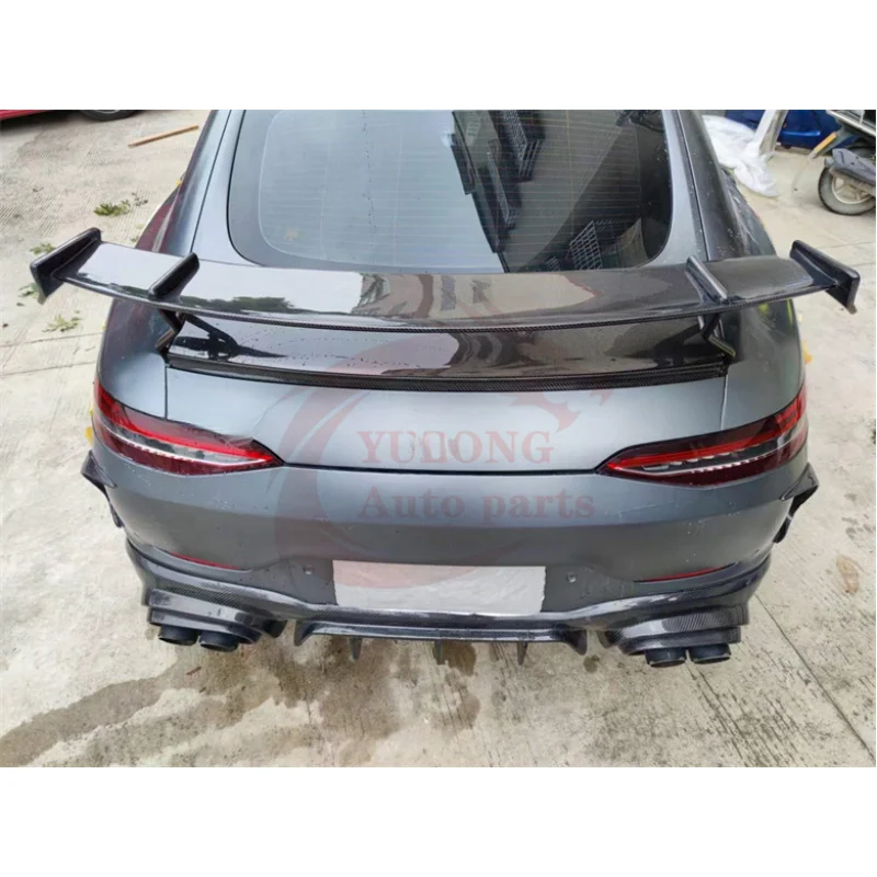 

For Mercedes-Benz AMG GT50 GT53 GT63S Four Door Sports Car RT900 Style Carbon Fiber Rear Spoiler