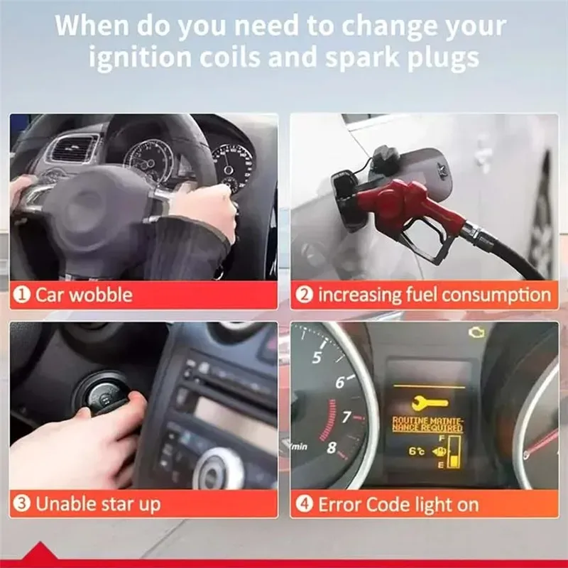 

Ignition Coil 273002E000 Compatible with For HYUNDAI Elantra 2011-2016 1.8L 2.0L and For KIA K5 Pro JF 2018-Present