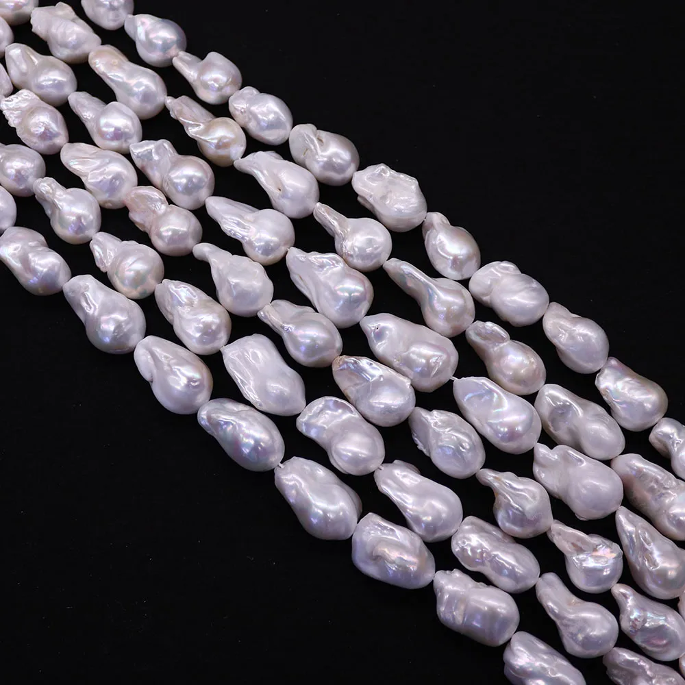 

Exquisite Baroque Mermaid Tail Freshwater High-quality Large Pearls Loose Beads for DIY Bracelet Earring Jewelry Accessories