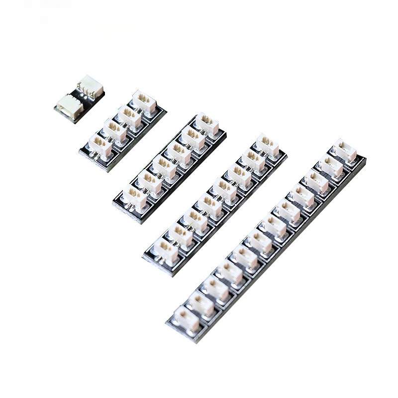MAXCXT LED-Lichtzubehör, 3 Stück/Packung für 0,8 mm 2–12 Pin-Schnittstellen-Erweiterungsplatine, kompatibel mit Bausteinen-Modell – Detail 1