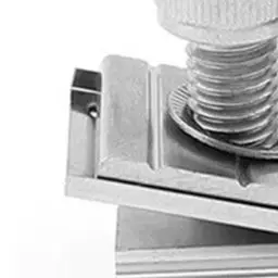 For Solar System Install Accessories Solar Panel Mounting Bracket Fixing Clamps Ground Lugs Fasteners Photovoltaic Support