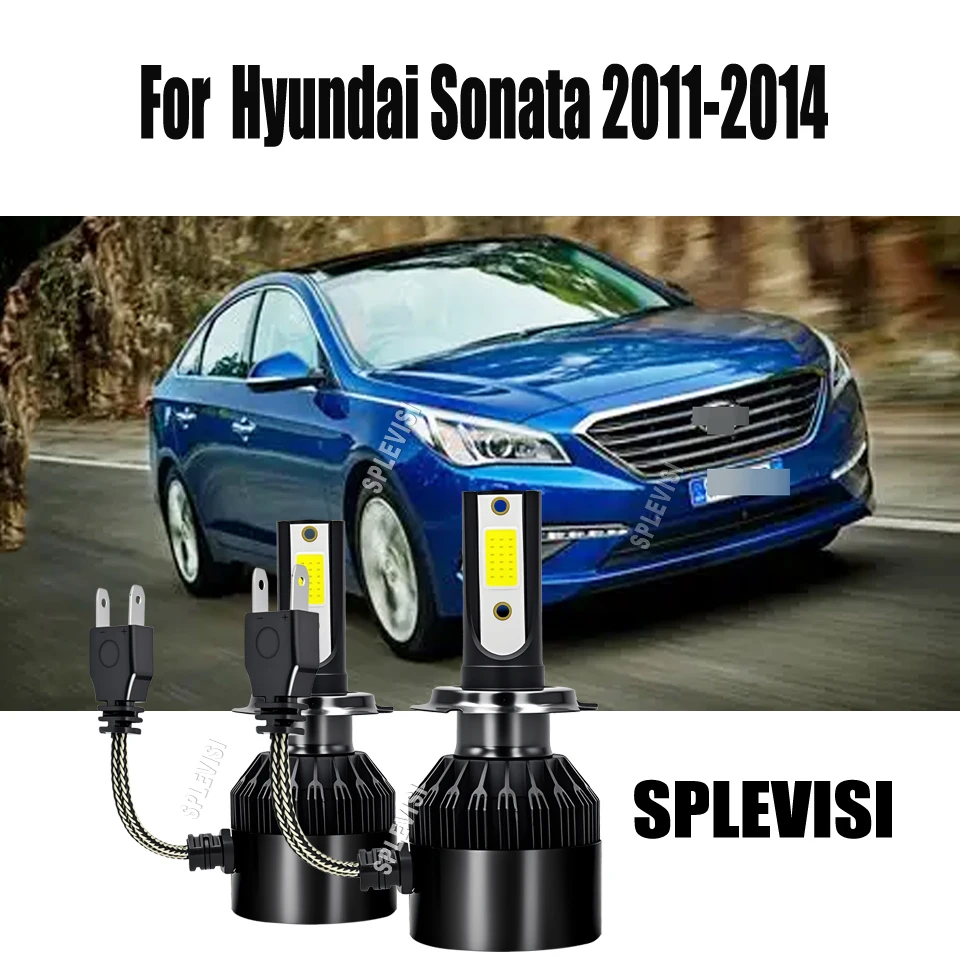 

4Pcs477 499 LED 6000K White Headlight Lights Investment in Long-Term Lighting Performance For Hyundai Sonata 2011 2012 2013 2014