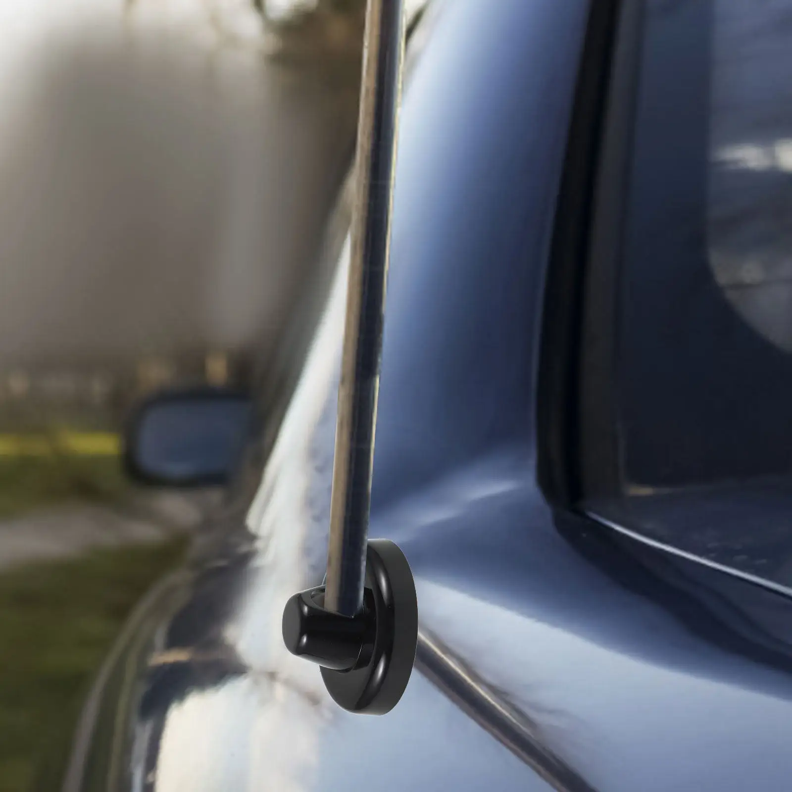 

Car Antenna Base Replacement Heavy Duty Sturdy Automotive Antenna Mount for Vehicle Roof Easy Install Protection Cover Stylish